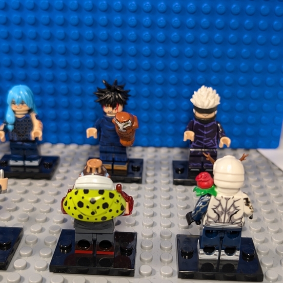 8 Minifigures- Jujutsu Kaisen Anime Building Block Toy Collectible Action Figure - Picture 5 of 8